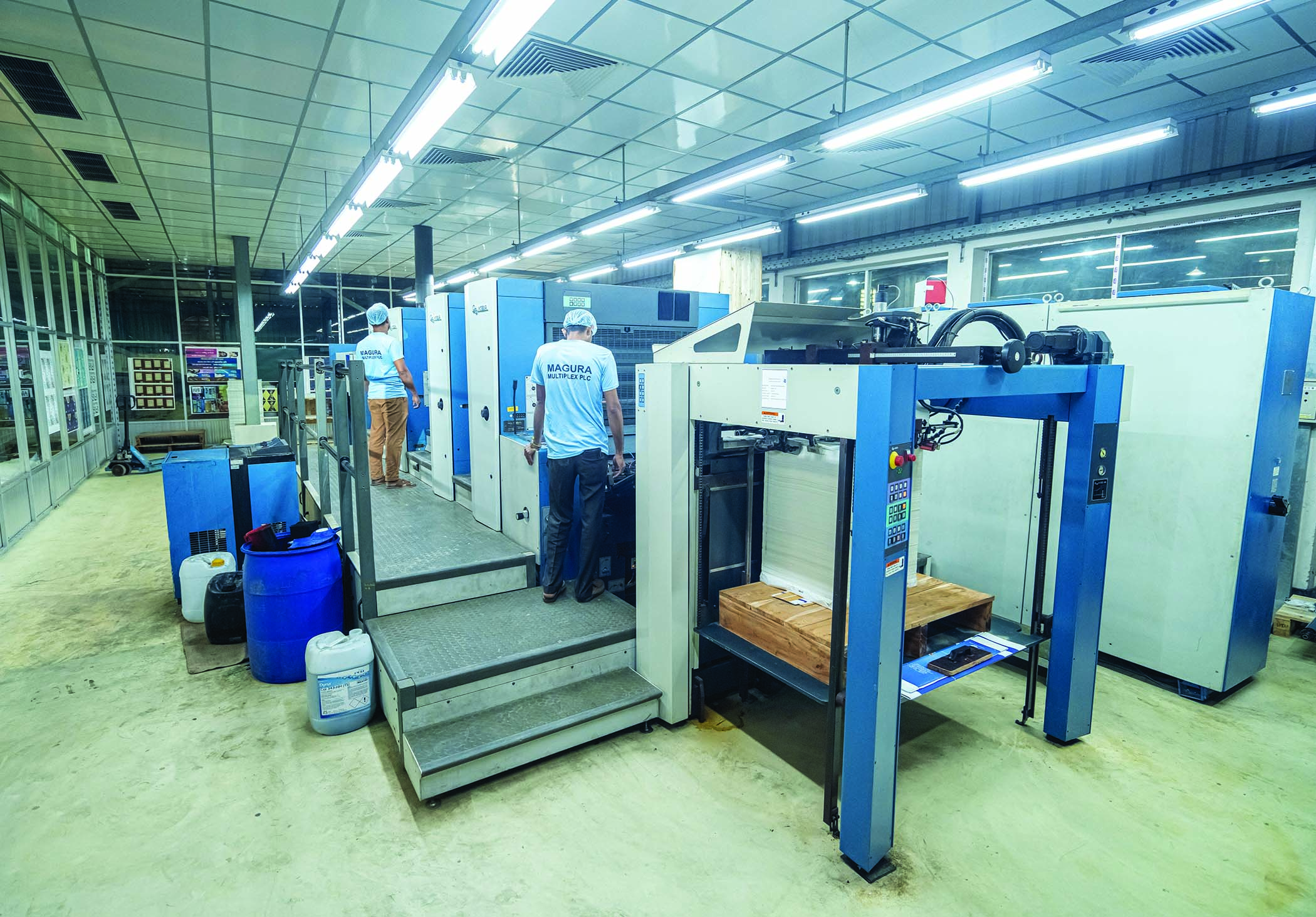 4 Color KBA Machine